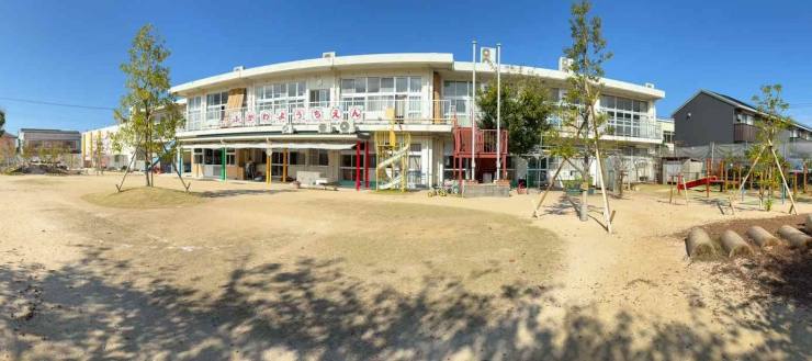 認定こども園 深川幼稚園 園舎全景 認定こども園 深川幼稚園 園舎全景